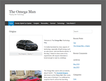 Tablet Screenshot of omegaman.net